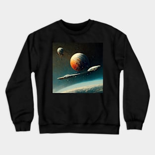 Space journey Crewneck Sweatshirt